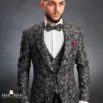 57CSF-costum-ceremonie-barbati-mire-ginere-brocart-floral-gri-negru-narman-1