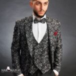 57CSF-costum-ceremonie-barbati-mire-ginere-brocart-floral-gri-negru-narman-3