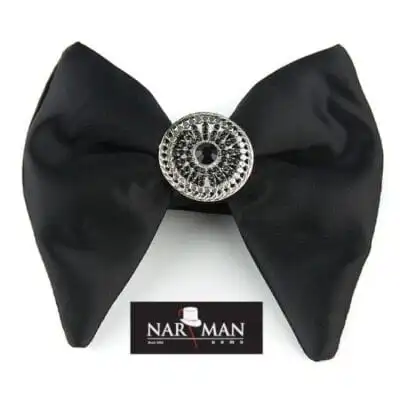 Papion negru tip fluture 4
