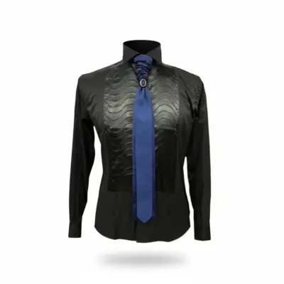 Lavalieră elegantă bărbați bleumarin - LV11