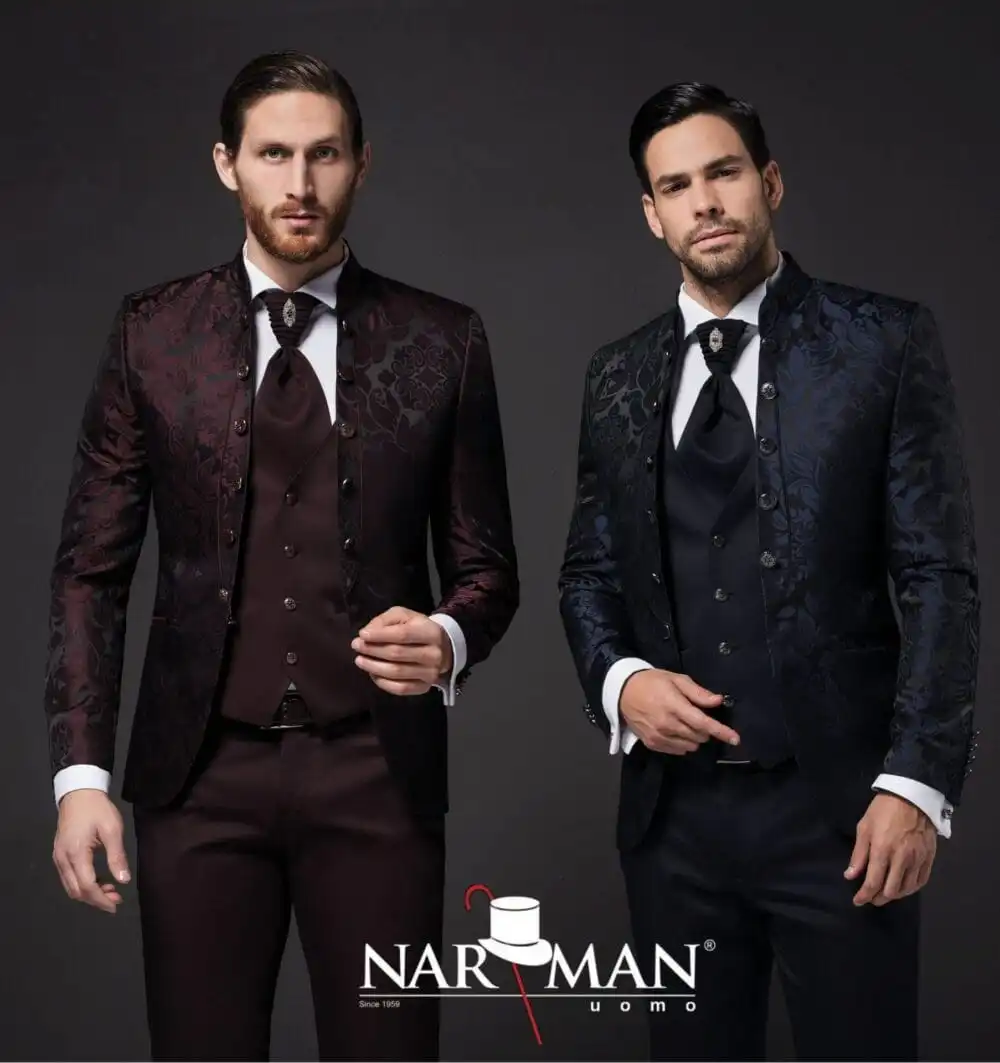 costume barbati_smoking tunica_bordo_albastru costume barbati_smoking tunica_bordo_albastru