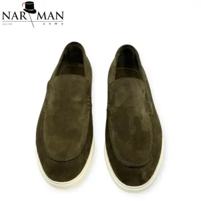 Loafers verde olive