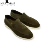 Loafers verde olive