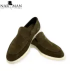 Loafers verde olive