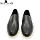 Loafers negru piele