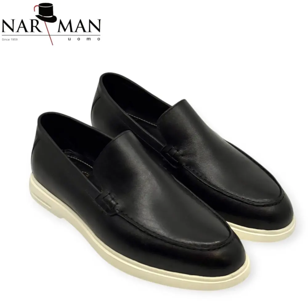 Loafers negru piele Loafers negru piele