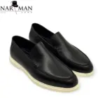 Loafers negru piele
