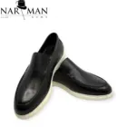 Loafers negru piele