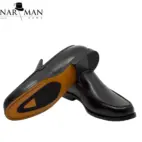Loafers bărbătești negri din piele naturală