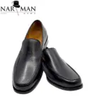 Loafers bărbătești negri din piele naturală