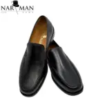 Loafers bărbătești negri din piele naturală