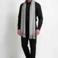 fular-barbatesc-casmir-lana-gri-deschis