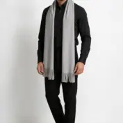 fular-barbatesc-casmir-lana-gri-deschis