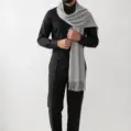 fular-barbatesc-casmir-lana-gri-deschis