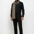 fular-barbati-labirint-imperial-negru-bej
