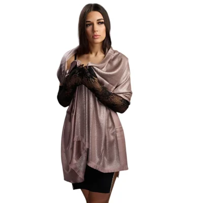Esarfa de Matase Eleganta, EMF89 (Roz inchis)